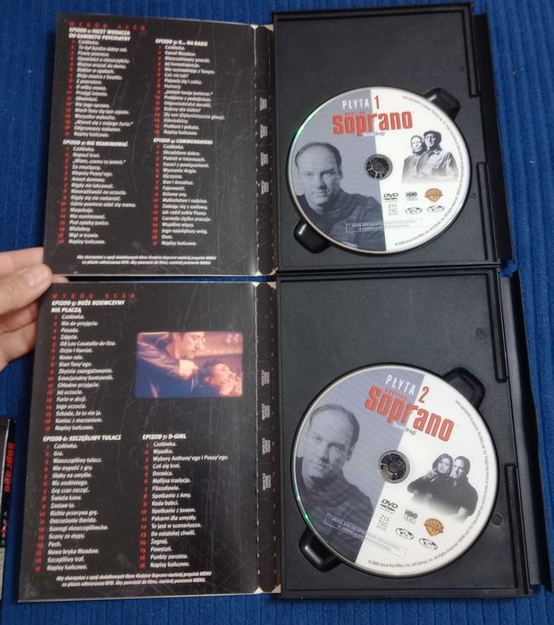 The Sopranos Season 2 2000 4 x DVD sezon complet