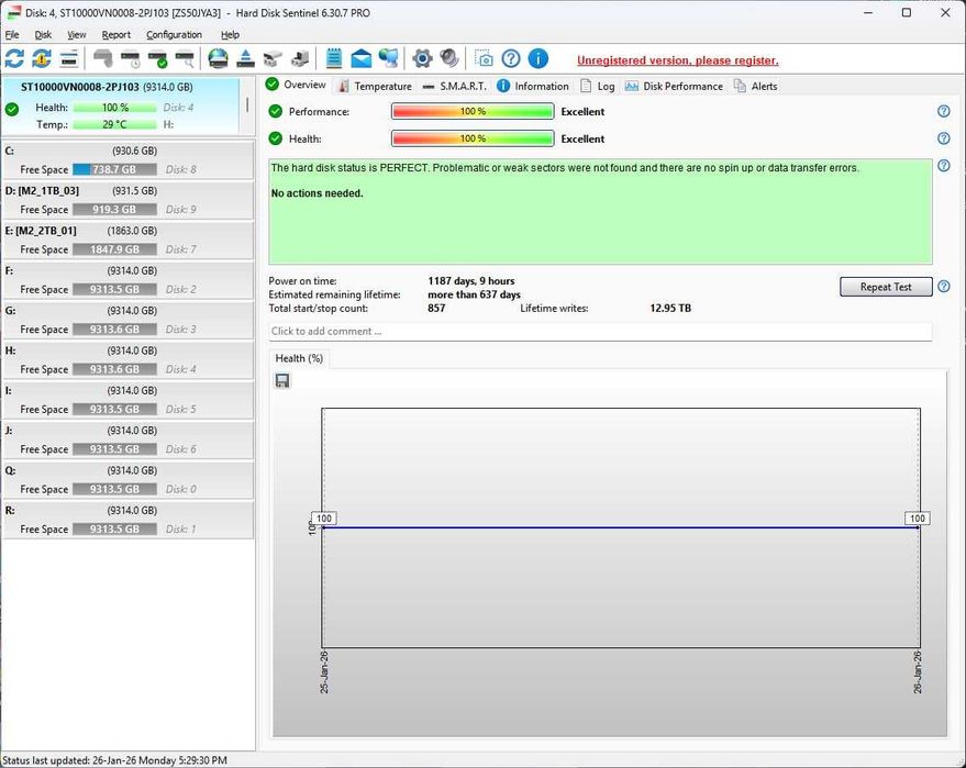 2бр. HDD Seagate IronWolf 10TB с до 2г. гаранция