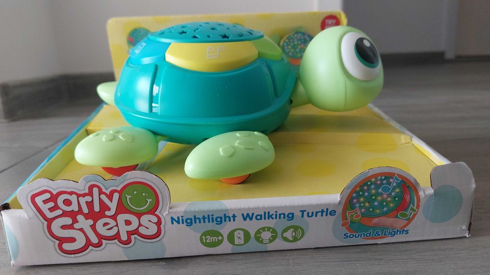 Пееща и светеща костенурка Early steps