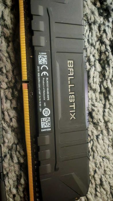 Рам памет Crucial Ballistix 2x8GB 16GB 3200MHZ DDR4