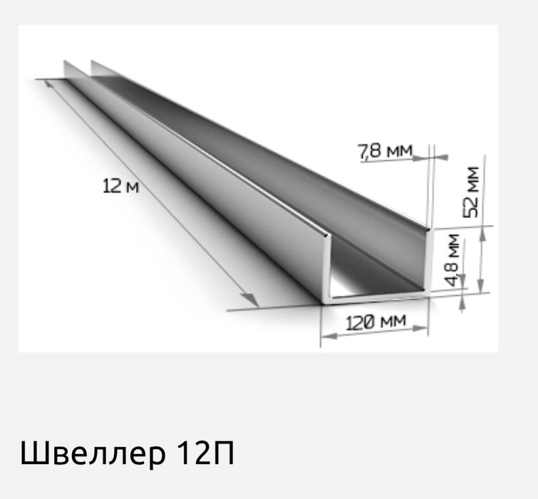Швеллер  ст3сп/пс оптом и в розницу