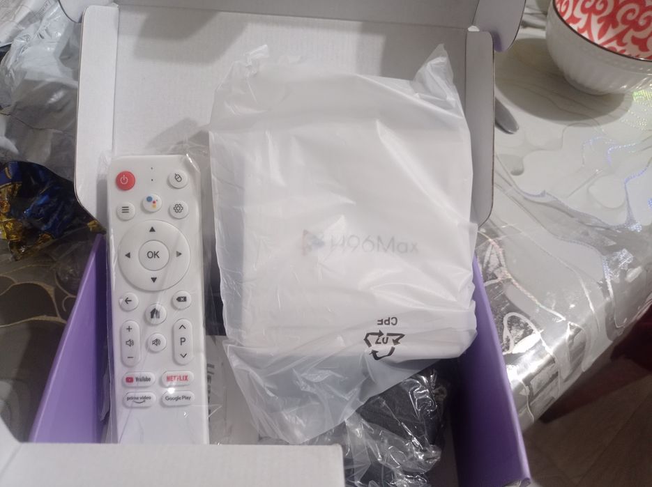 lТВ бокс H96 Max 4/8k ultra hd