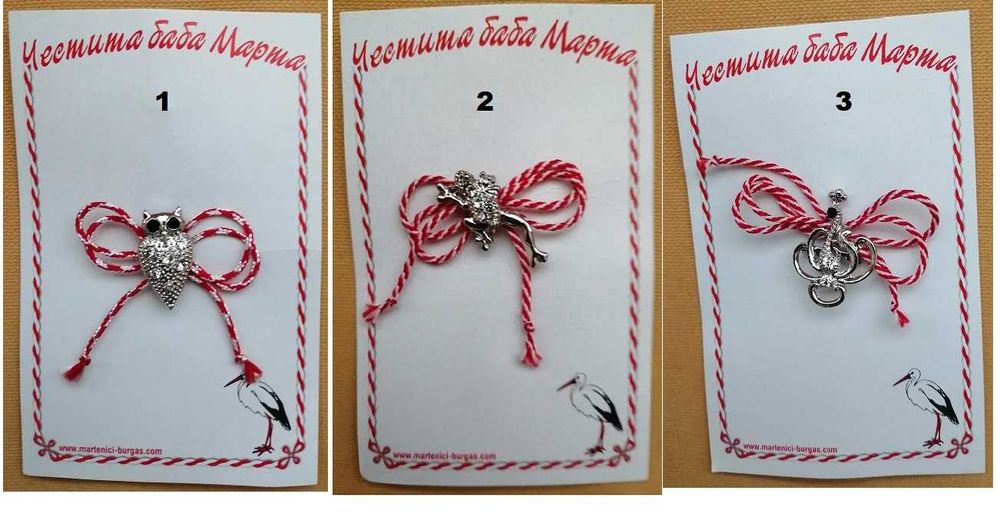 Мини брошки с кристалчета, различни модели