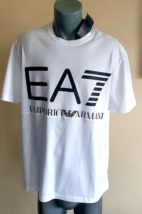 Emporio Armani EA7 Cotton Mens  XL / 3XL НОВО! ОРИГИНАЛ! Мъжка Тениска