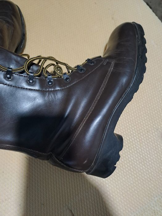 Bocanci armata piele maro