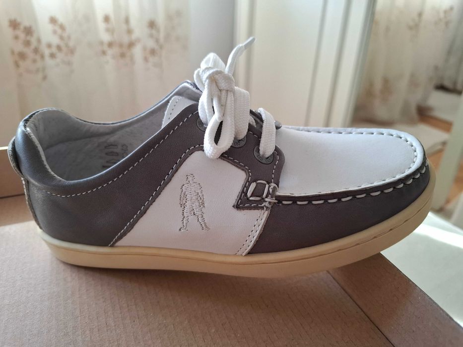 Adidasi copii CR7 piele naturala made in Portugal 31 si 30