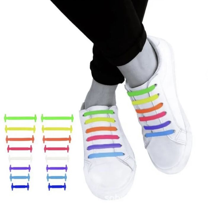 Силиконови връзки за обувки