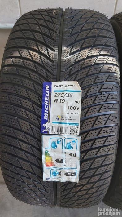 set anvelope noi iarna bmw seria 5/6 275/40/18 cu 245/45/18 michelin