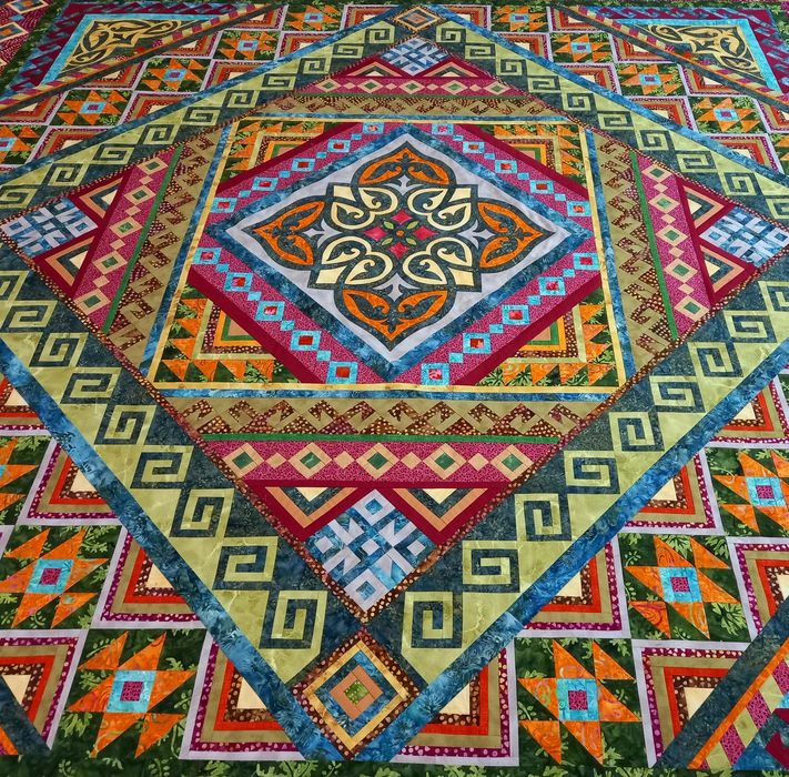 Стеганное  покрывало