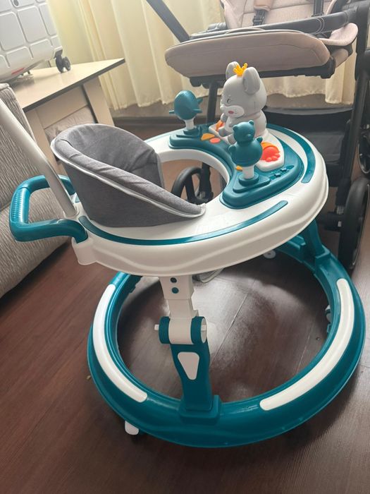 Детская коляска + ходунки