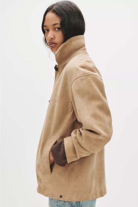 Куртка замшевая женская