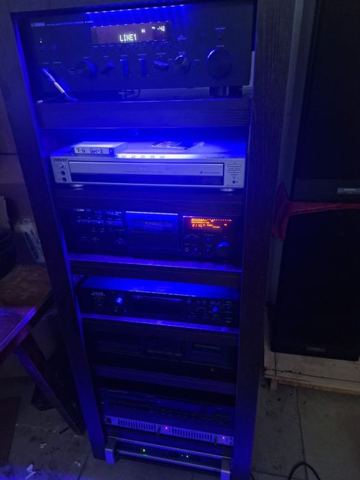 Музыкальный комплект Hi-Fi yamaha, pioneer, TEAC, TASCAM, эквалайзер.