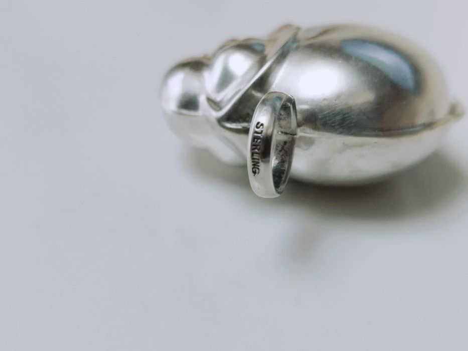 Ornament craciun argint sterling 925 elefant , Pandantiv