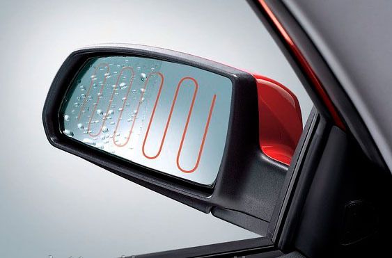 Подогрев зеркал