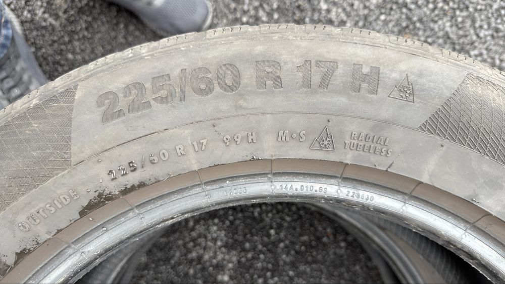 Anvelope de iarna Continental 225/60 R17