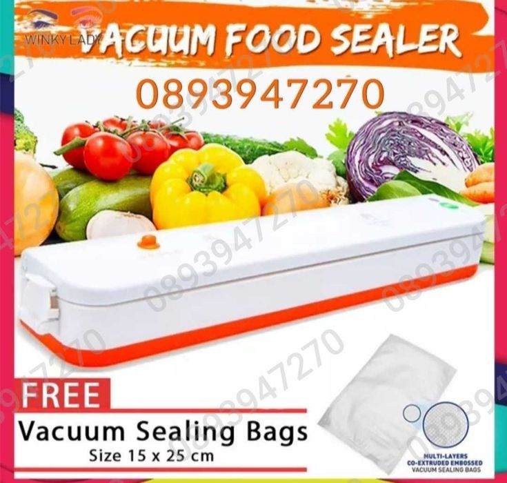 Машина за вакумиране и запечатване на храна Fresh Pack Pro
100W