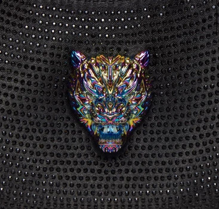 Дамска чанта Plein sport с камъчета