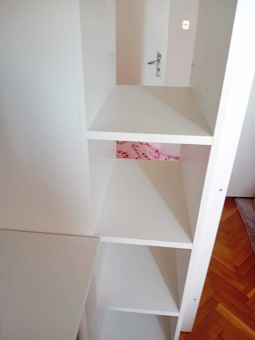 Двуетажно легло Легло-надстройка IKEA розово