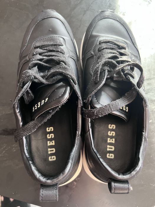 Мъжки кожени  сникърси Guess