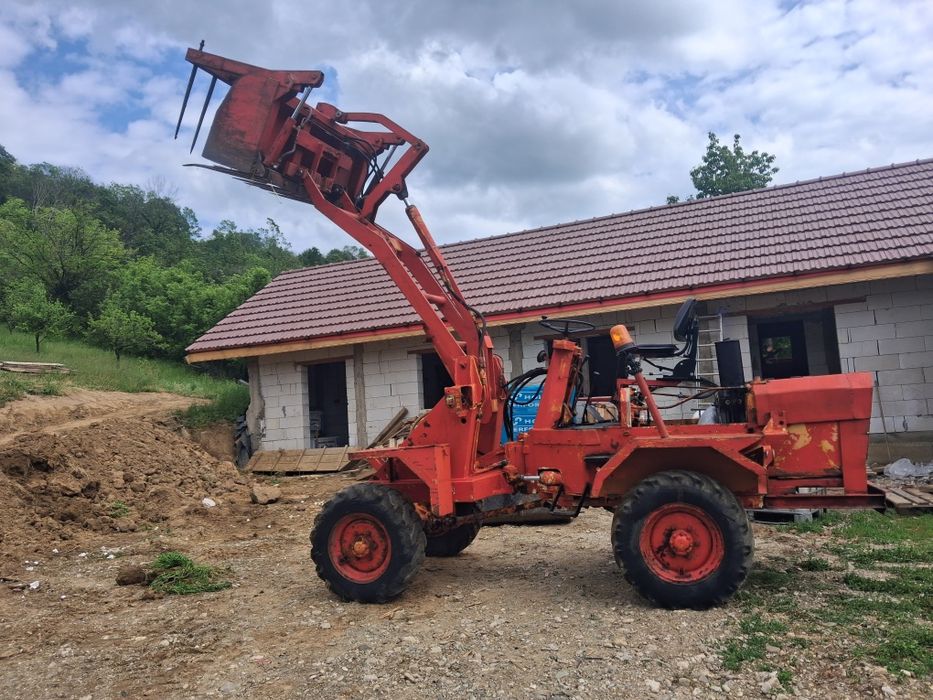 Minivola Atlas Încărcător frontal Motor deutz ,cupa crocodil