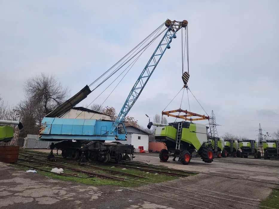 Temir yoʻl kran SOTILADI, EDK-300, 60 tonna koʻtaradi кран ЖД