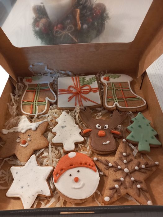 Pachet turta dulce de Craciun