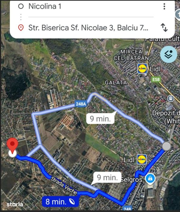 MIROSLAVA - IASI - Loturi teren intravilan - zona Notariat I. Paduraru