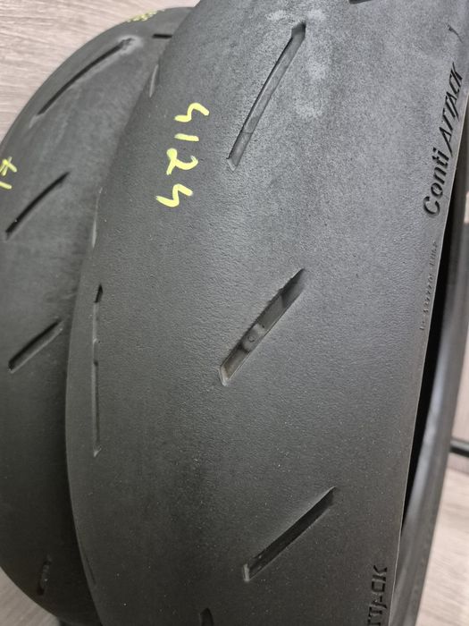 Set anvelope moto 120 70 17 cu 160 60 17 Continental Contiattack Sm2 dot 2025 si 4124