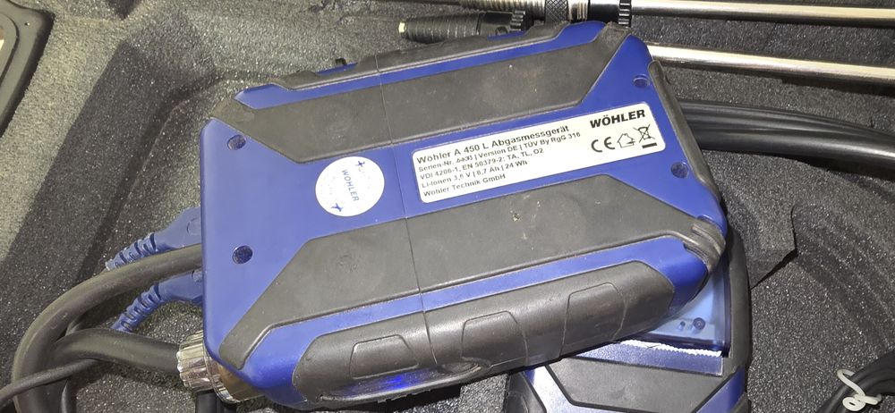 Wohler A450 (TESTO) analizor de gaze 2023