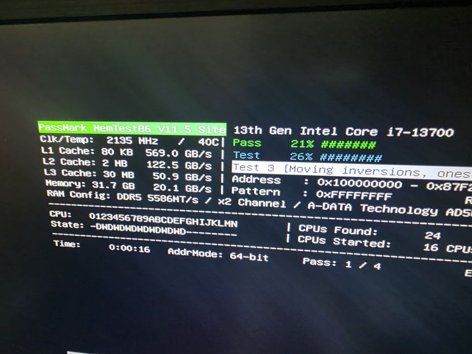 DDR5 32gb Adata почти новый