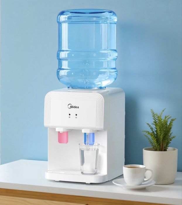 Кулер для воды Midea белый
