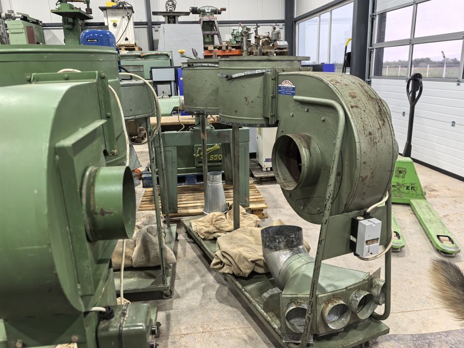 Аспирация с два чувала мот 3 кв 4000 кубика вх на засмукване 250 мм