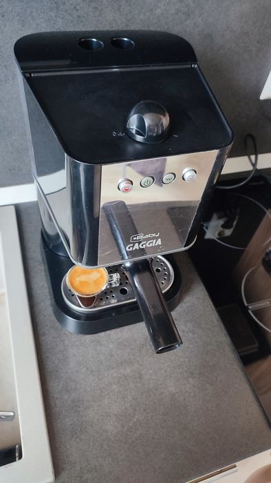 290лв. Кафемашина Gaggia Baby New Baby06 1300w месингова глава и ръкох