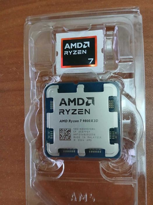 Procesor AMD Ryzen 7 9800X3D 5.2GHz Socket AM5 Gaming Top 1