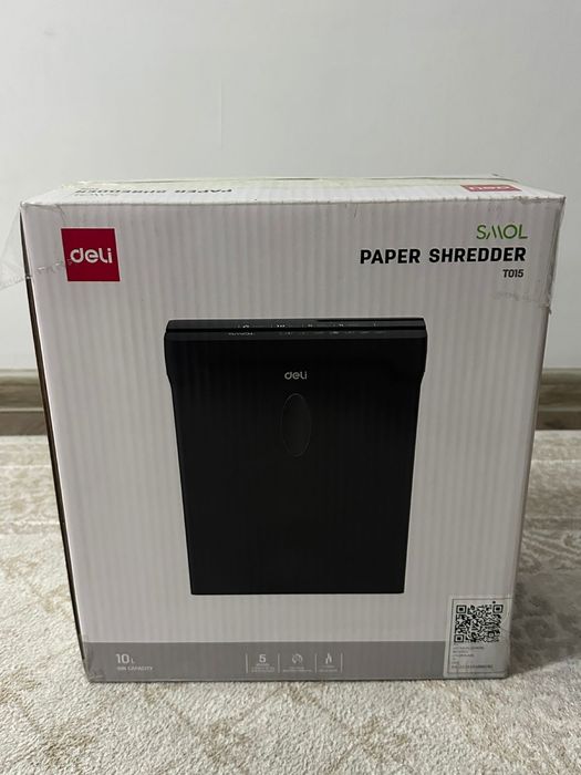 Уничтожитель документов DELI T015
