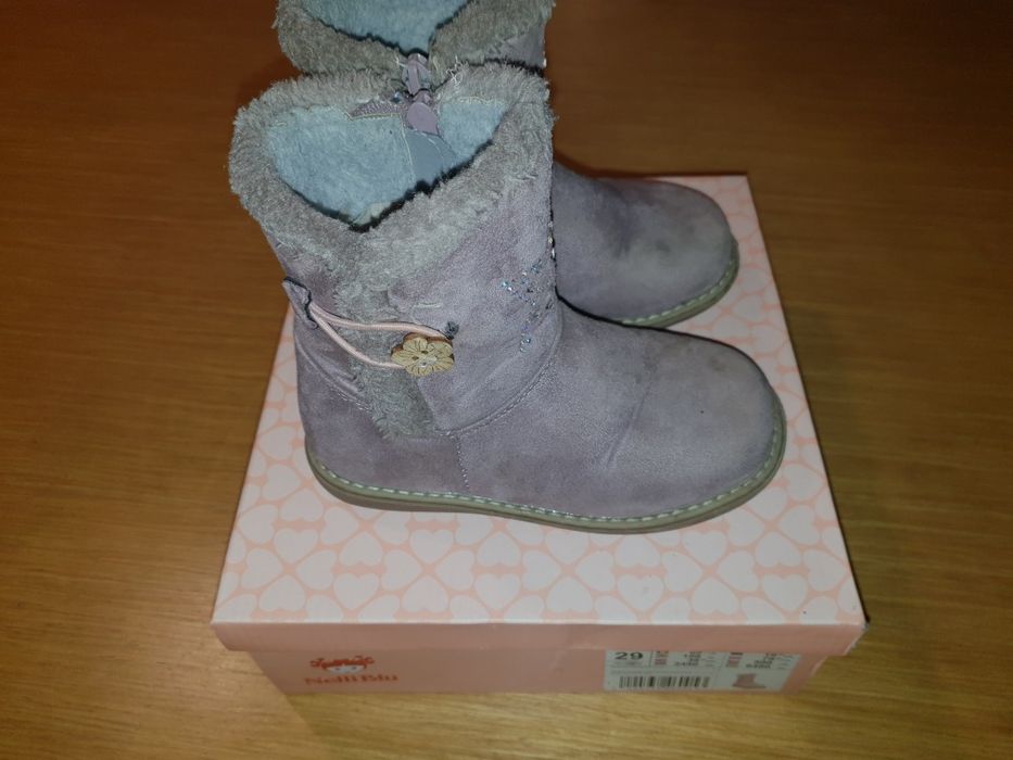 Детски есенно-зимни ботушки за момченце Nelli Blu - размер 29