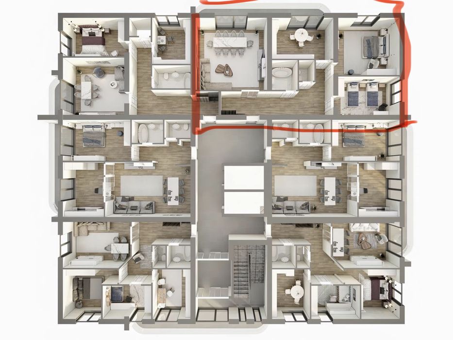 Продаётся квартира на улице Рудакий (Титова) техногазоил на 3 этаже