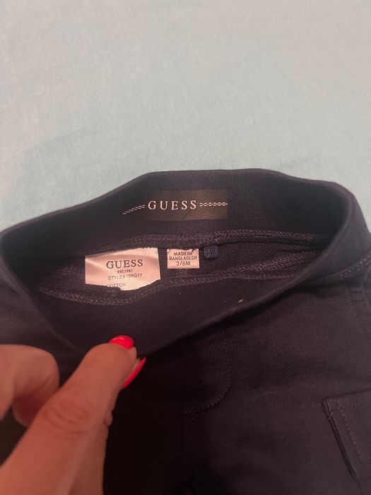 Guess - къси панталонки бебе 3-6 месеца