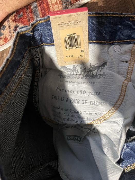 Blugi Levi's 514 americani straight fit