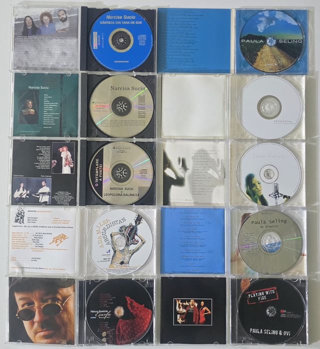 Cd Folk,Pop rock, Ro,Andrieș, Alifantis,Narcisa ,Paula