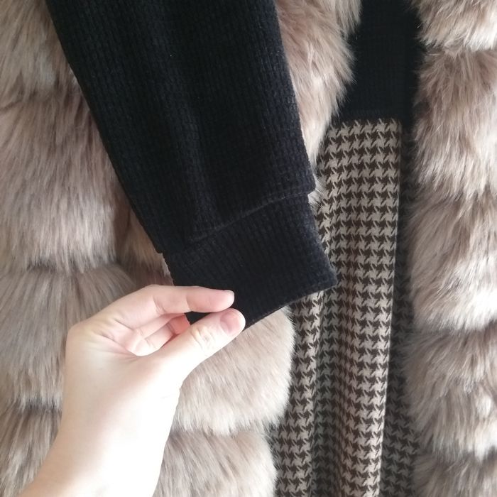 Шубка и плате зимняя