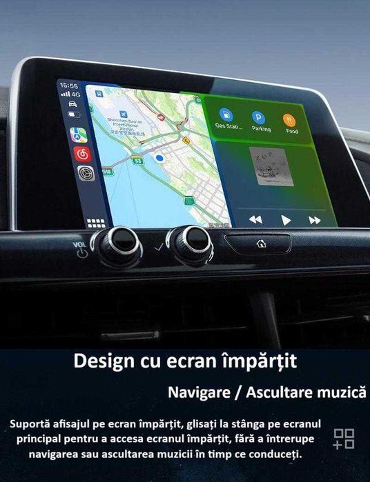 Adaptor Wireless Android Auto/Apple Carplay ZYTEQ® Q1M Universal, Nou
