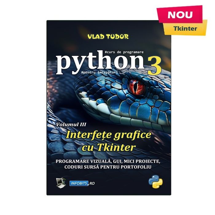 Învață limbajul Python 3!