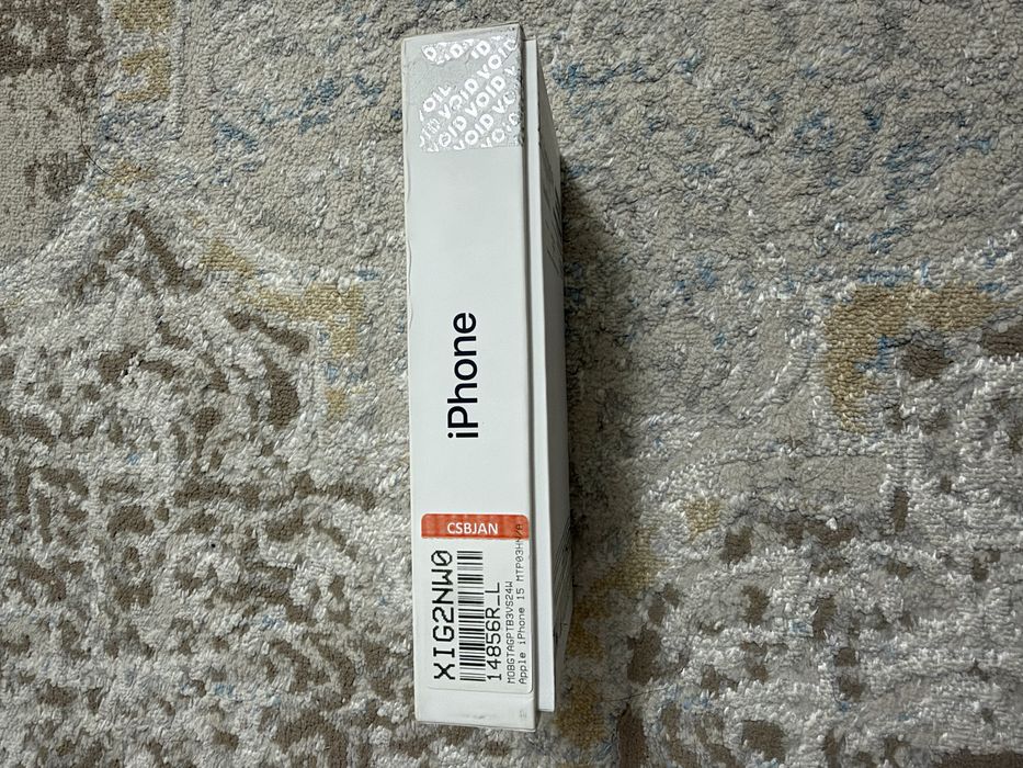 iPhone 15 128 гигабайт черный