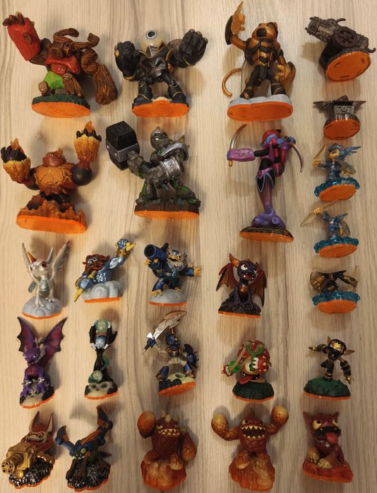 Skylanders la bucata,lot sau schimb 140 figurine, portale,jocuri