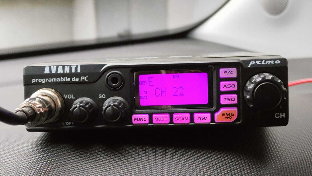 Statie Avanti Primo 4-20w completa cu antena mare de 1,65 m stare impe