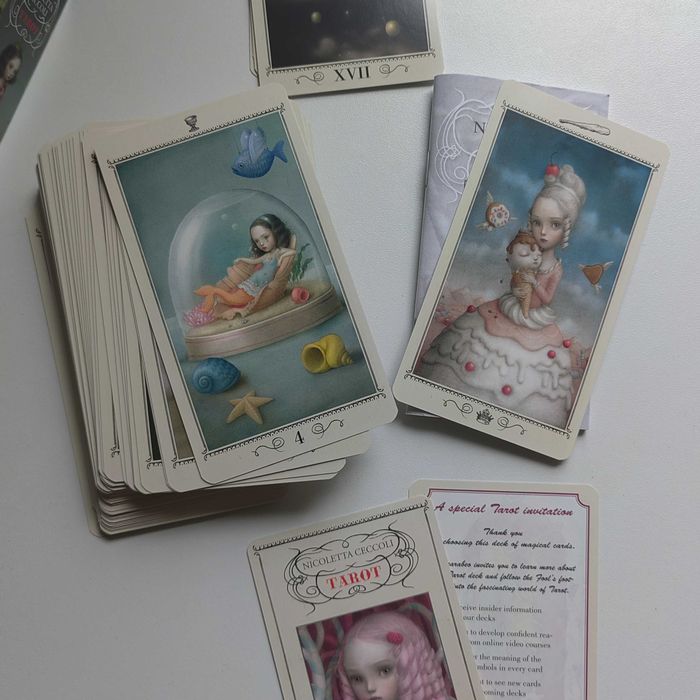 Nicoletta Ceccoli Tarot и Mystic dreamer tarot