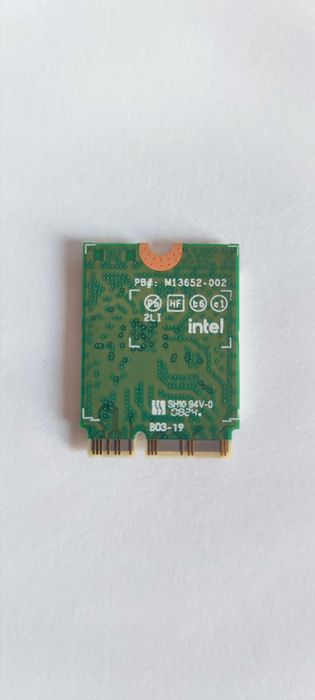 Intel AX211NGW Wi-Fi 6 Wireless Card M.2