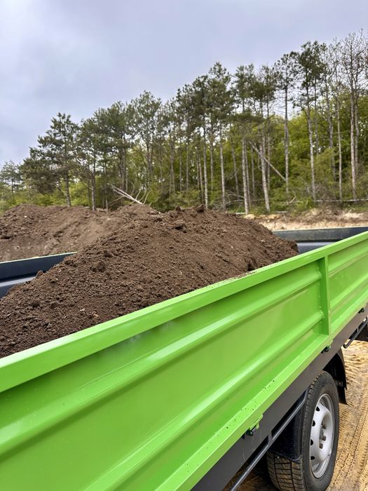 Пресята черна пръст, доставка на чернозем