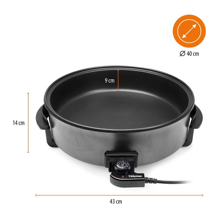 Tristar PZ-9145 Мултифункционален електрически тиган 7.5L 1500W